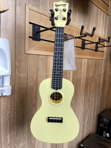 Kala Waterman Concert Ukulele - Glow-in-the-Dark Yellow